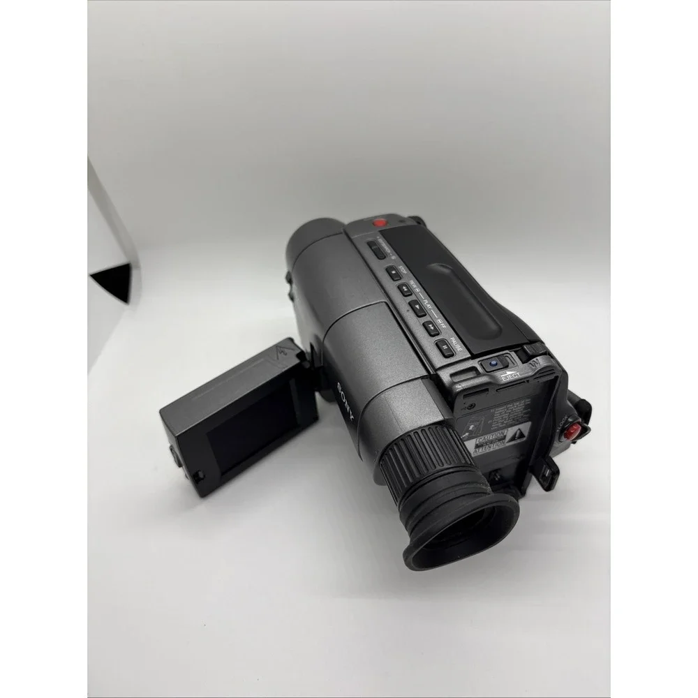 Sony Handycam Vision CCD-TRV22 Video8 Camcorder Gray For Parts Repair